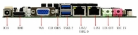 VGA HDMI LVDS EDP Mini ITX 씬 마더보드 Intel IOTG Elkhart Lake J6412 CPU
