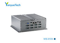 MIS-8105는 팬없이 PC / 팬없이 내장된 시스템 1037U CPU 이중 네트워크 10 시리즈 6 USB를 권투합니다