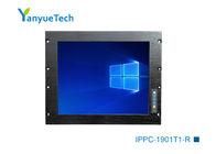 IPPC-1901T1-R 19 &quot; 윈도우즈 7은 터치 스크린 1 PCI 또는 PCIE 연장 2 슬롯 지원 데스크톱 CPU를 끼워 넣었습니다
