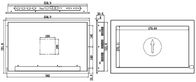 IPPC-2106TW1 21.5 인치 산업적 터치 패널 PC / 인더스트리 PC 터치