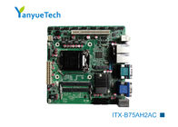 ITX-B75AH2AC 메인보드 기가바이트 작은 Itx 인텔 PCH B75 칩 10 COM 12 USB 병렬 통신 접속 슬롯