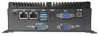 MIS-EPIC08 이중 랜 4USB 2COM 4G DDR4 3855U J1900은 팬없이 내장된 박스 PC를 붙입니다