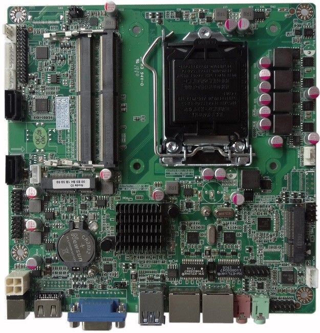 ITX-H310DL208 가는 작은 Itx 지원 8번째 일반정보 Inte CPU 레알텍 ALC662 5.1 채널