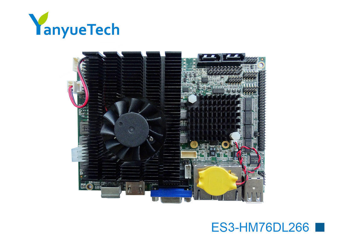 ES3-HM76DL266 3.5 &quot; 마더 / 단일 보드 컴퓨터 인텔 Cpu HM76 칩 2LAN 6COM 6USB