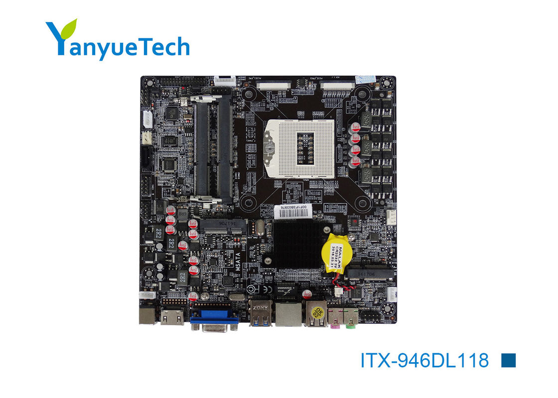 ITX-946DL118 가는 작은 Itx 보드 지지체 소켓 0번째 일반정보 인텔 CPU 분리된 그래픽