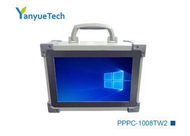 Pppc-1008tw2 가지고 다닐 수 있는 산업적 PC 10.1 " 대형 화면 전기 용량 터치 1 PCIE 확대