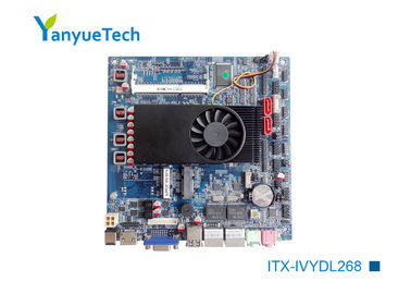ITX-IVYDL268 인텔 Itx 이사회는 탑승하는 인텔 담쟁이덩굴 다리 Ｕ 시리즈 I3 I5 I7 CPU 2 비트를 납땜질했습니다